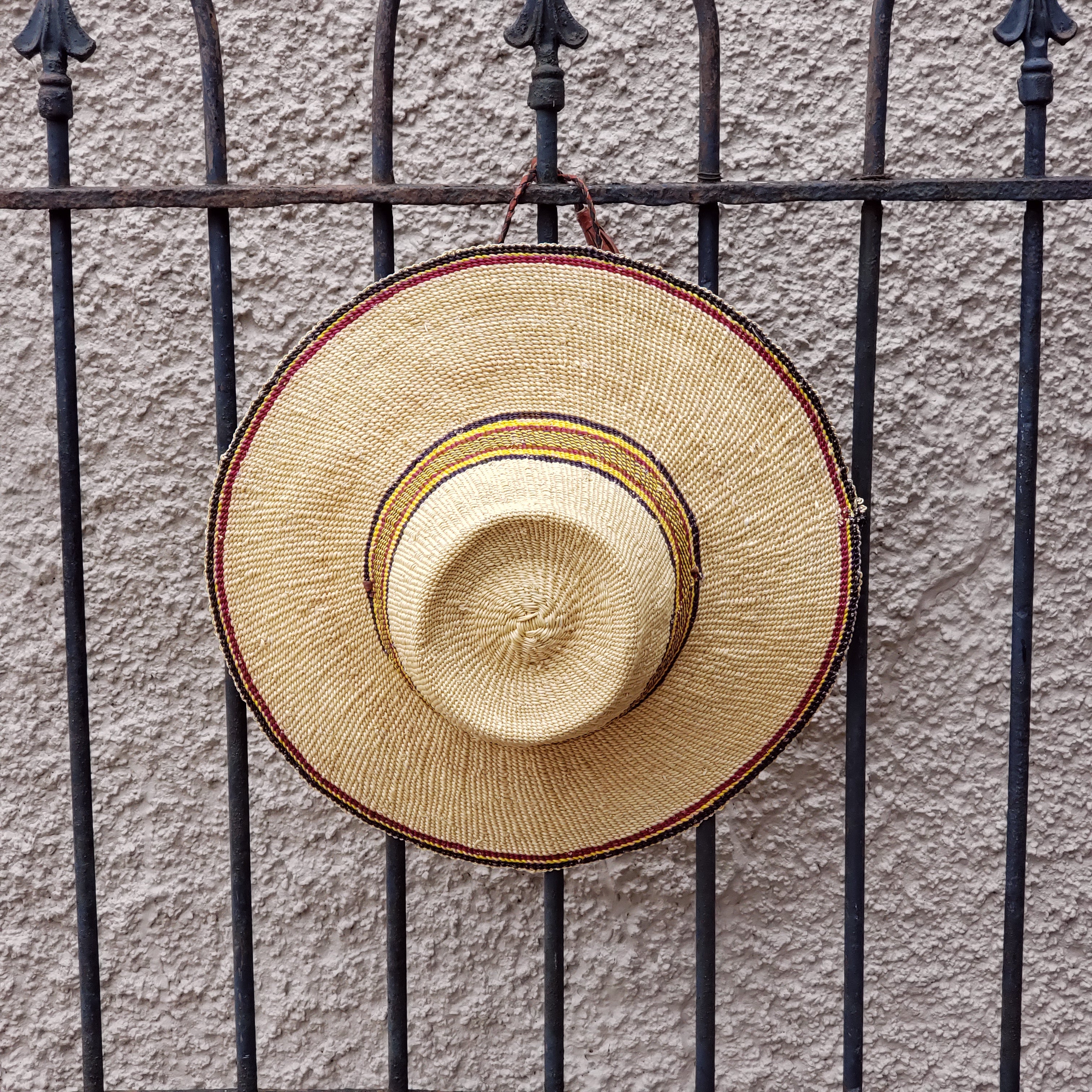 Hand Woven Sun Hats from Ghana