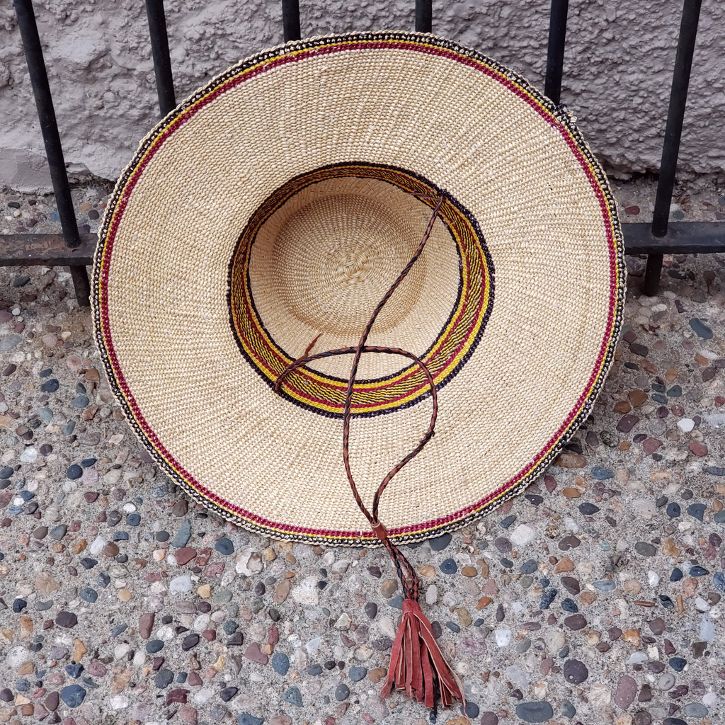 Hand Woven Sun Hats from Ghana