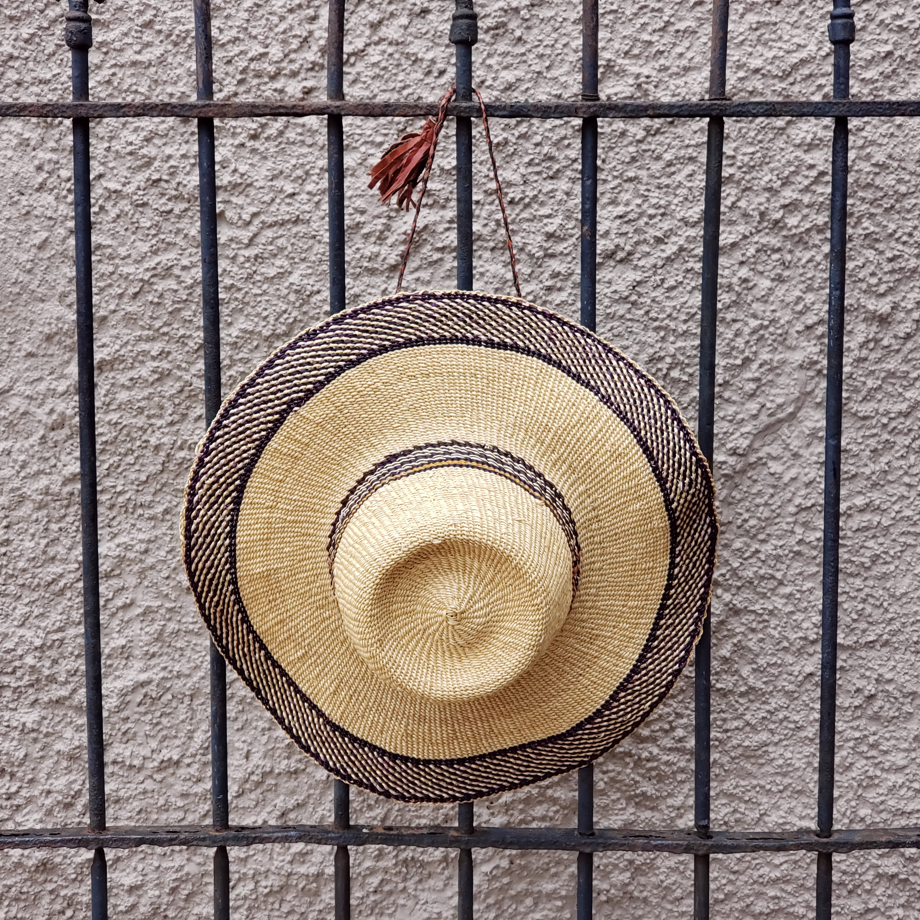 Hand Woven Sun Hats from Ghana