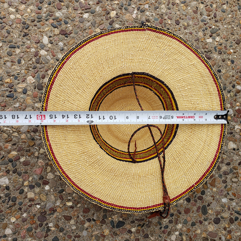 Hand Woven Sun Hats from Ghana