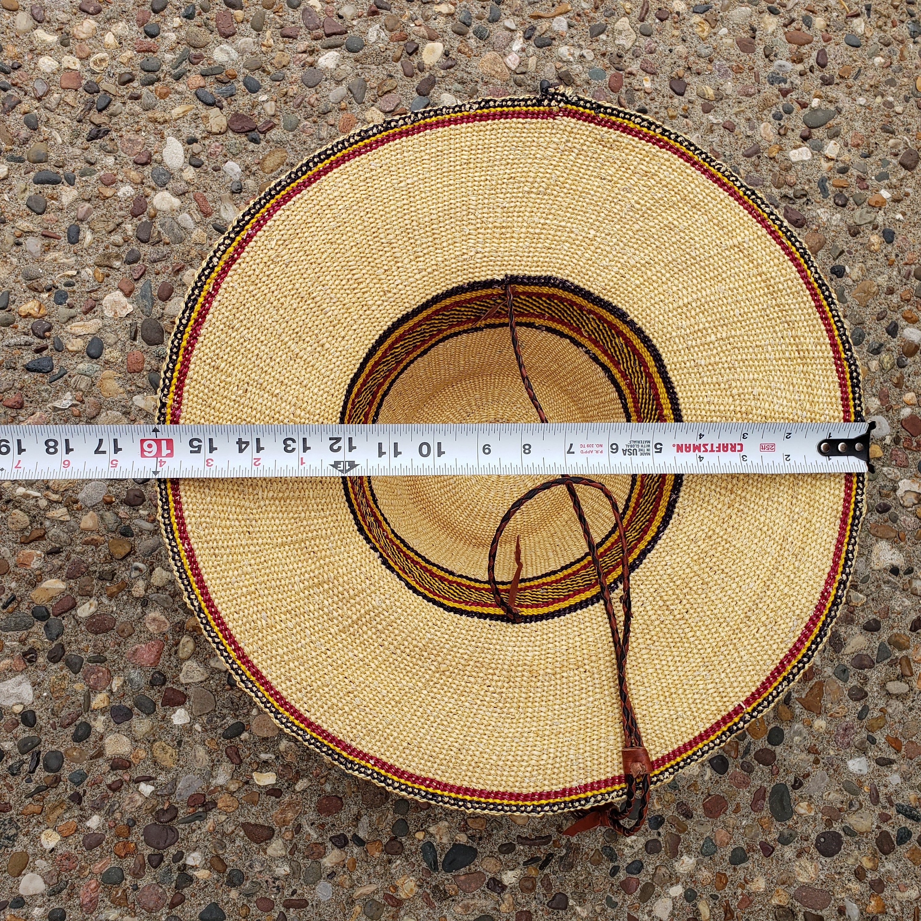 Hand Woven Sun Hats from Ghana