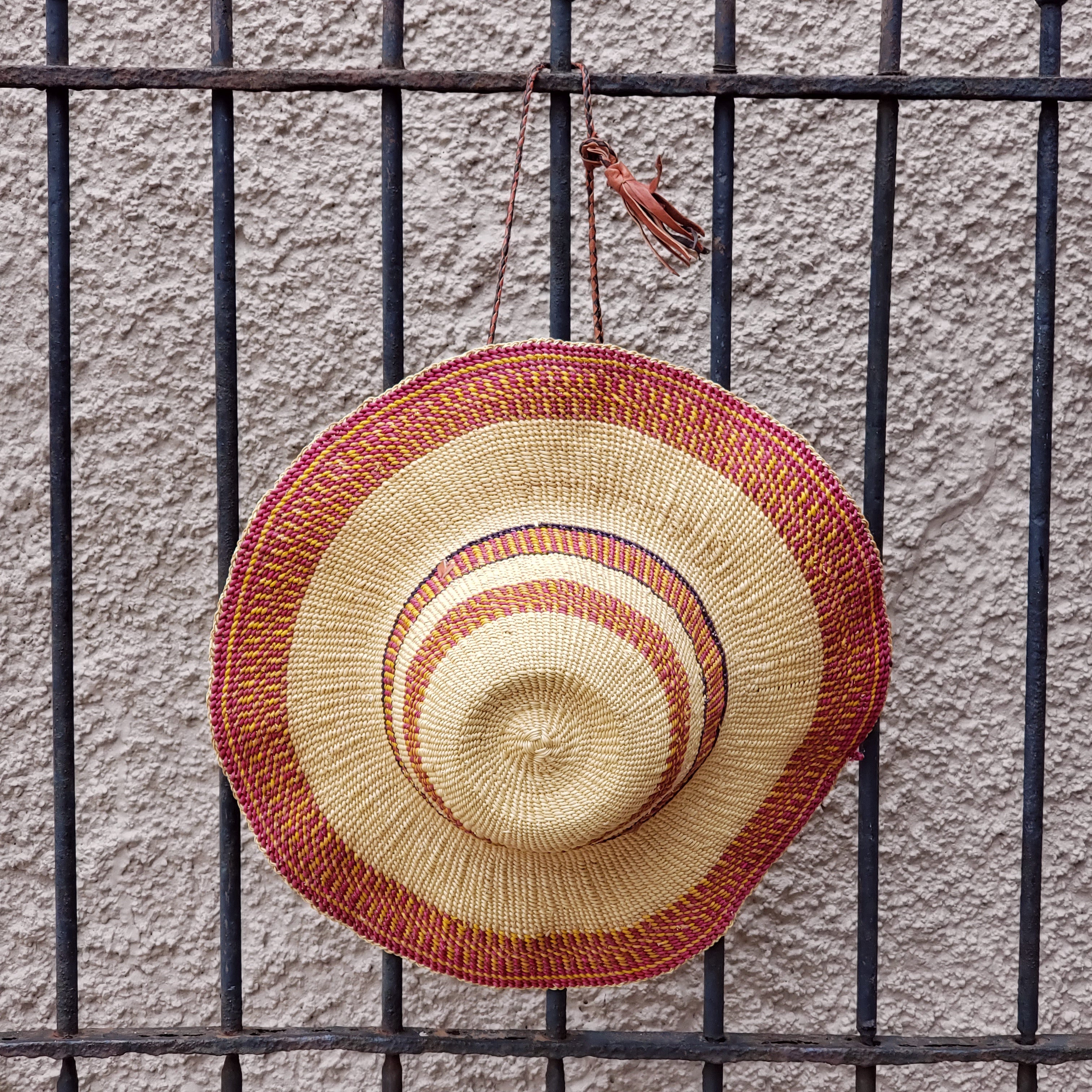 Hand Woven Sun Hats from Ghana