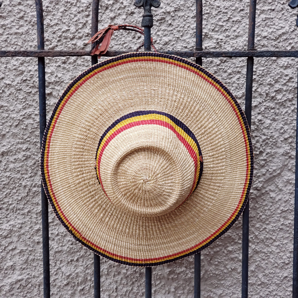 Hand Woven Sun Hats from Ghana