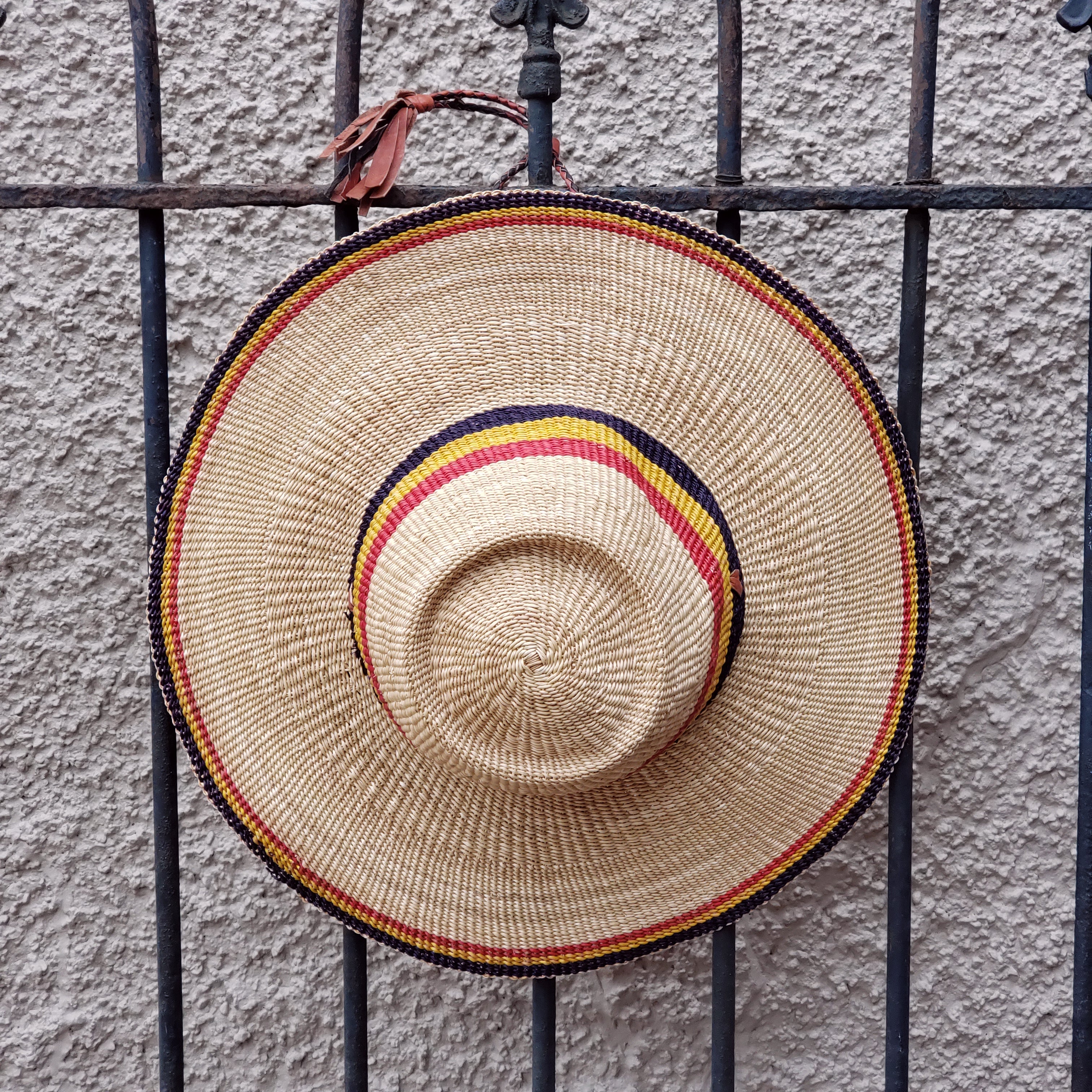 Hand Woven Sun Hats from Ghana
