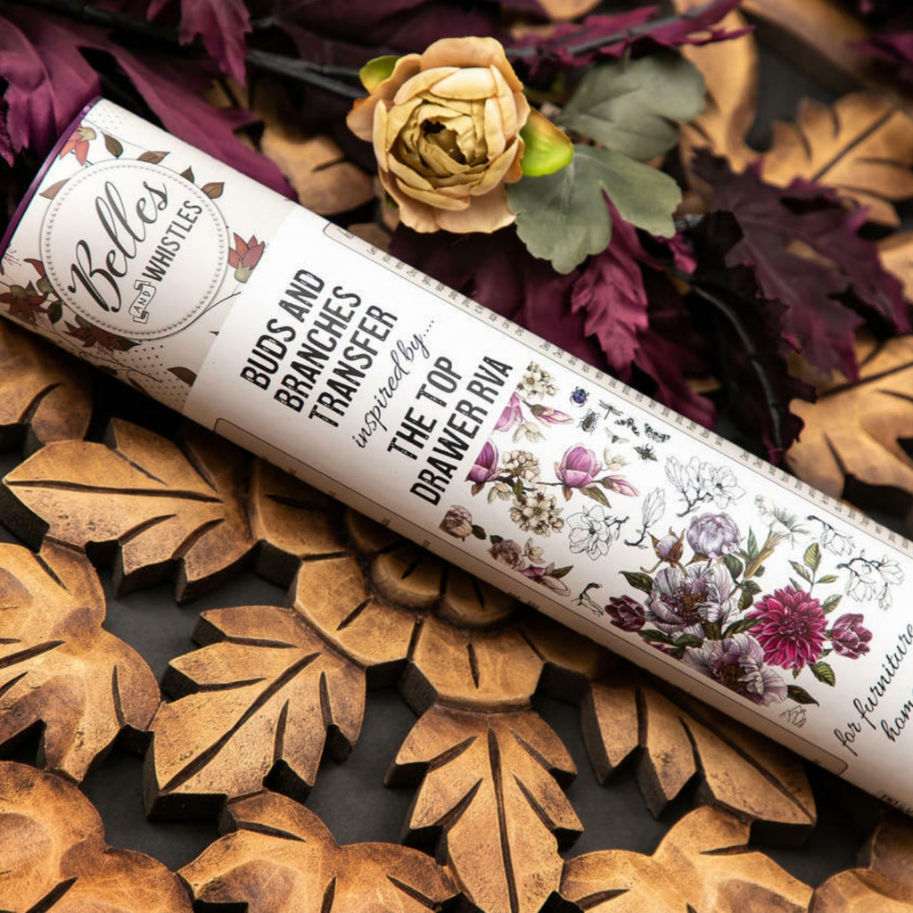 Belles & Whistles brand Transfers from Dixie Belle Paint