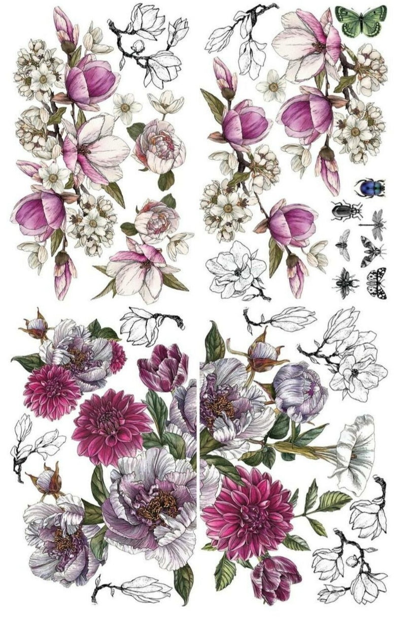 Belles & Whistles brand Transfers from Dixie Belle Paint