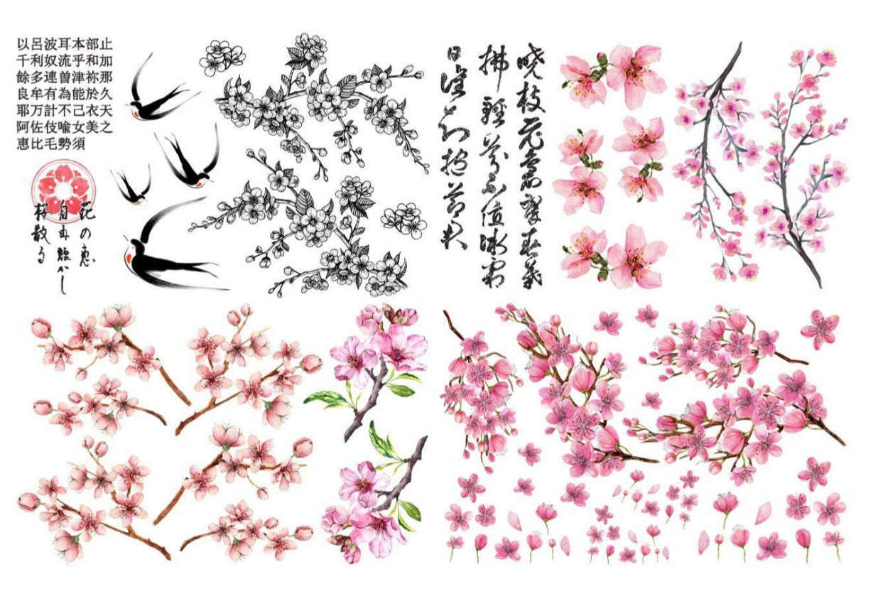 Belles & Whistles brand Transfers from Dixie Belle Paint