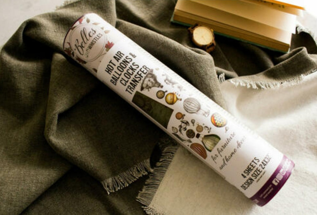 Belles & Whistles brand Transfers from Dixie Belle Paint