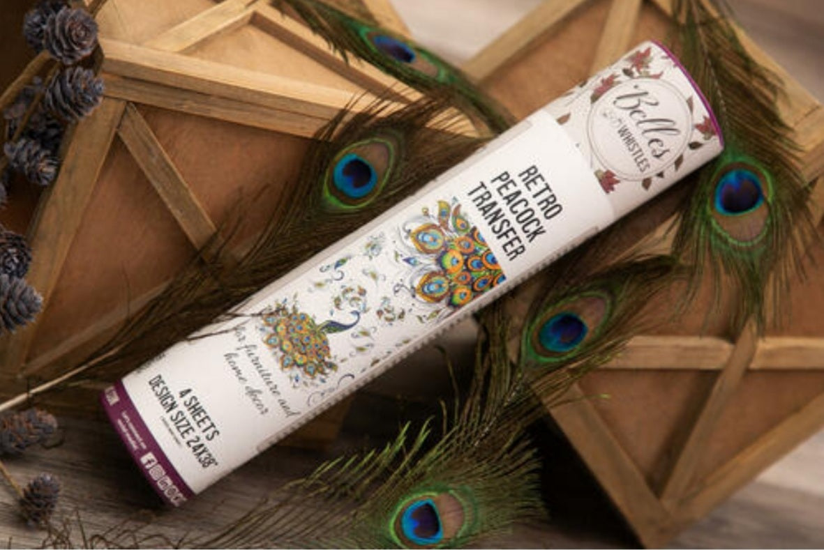 Belles & Whistles brand Transfers from Dixie Belle Paint