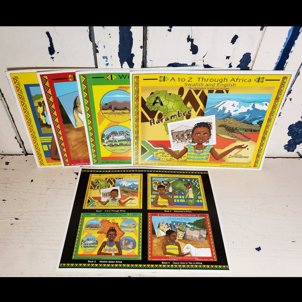 Swahili and English Childrens' Cultural Books