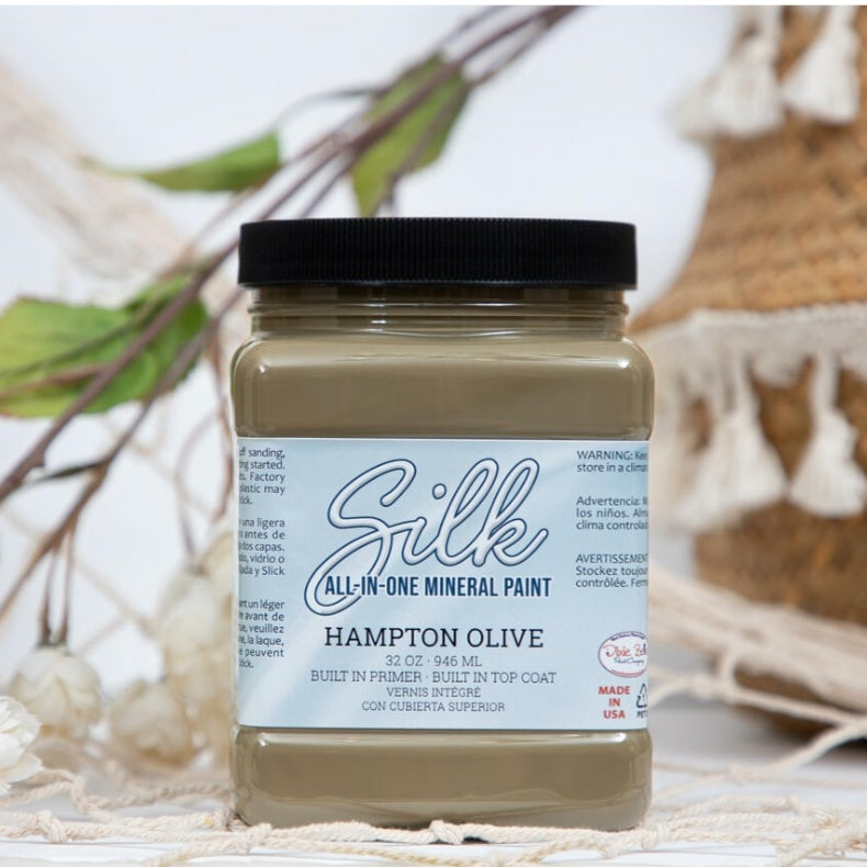 Hampton Olive / Dixie Belle Silk Mineral Paint