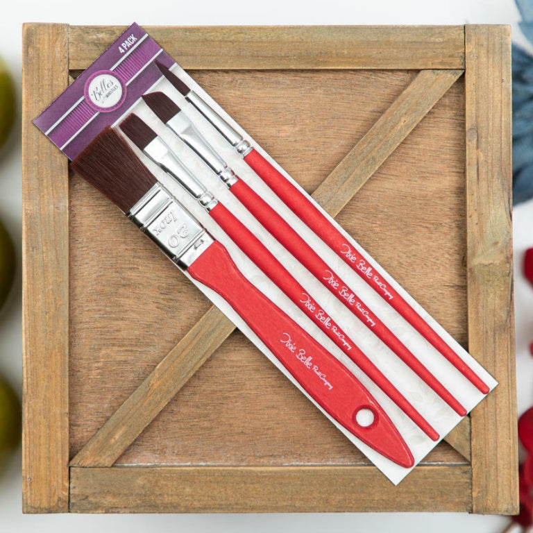 Artist Brushes (4 Pack) / Dixie Belle Paint Company