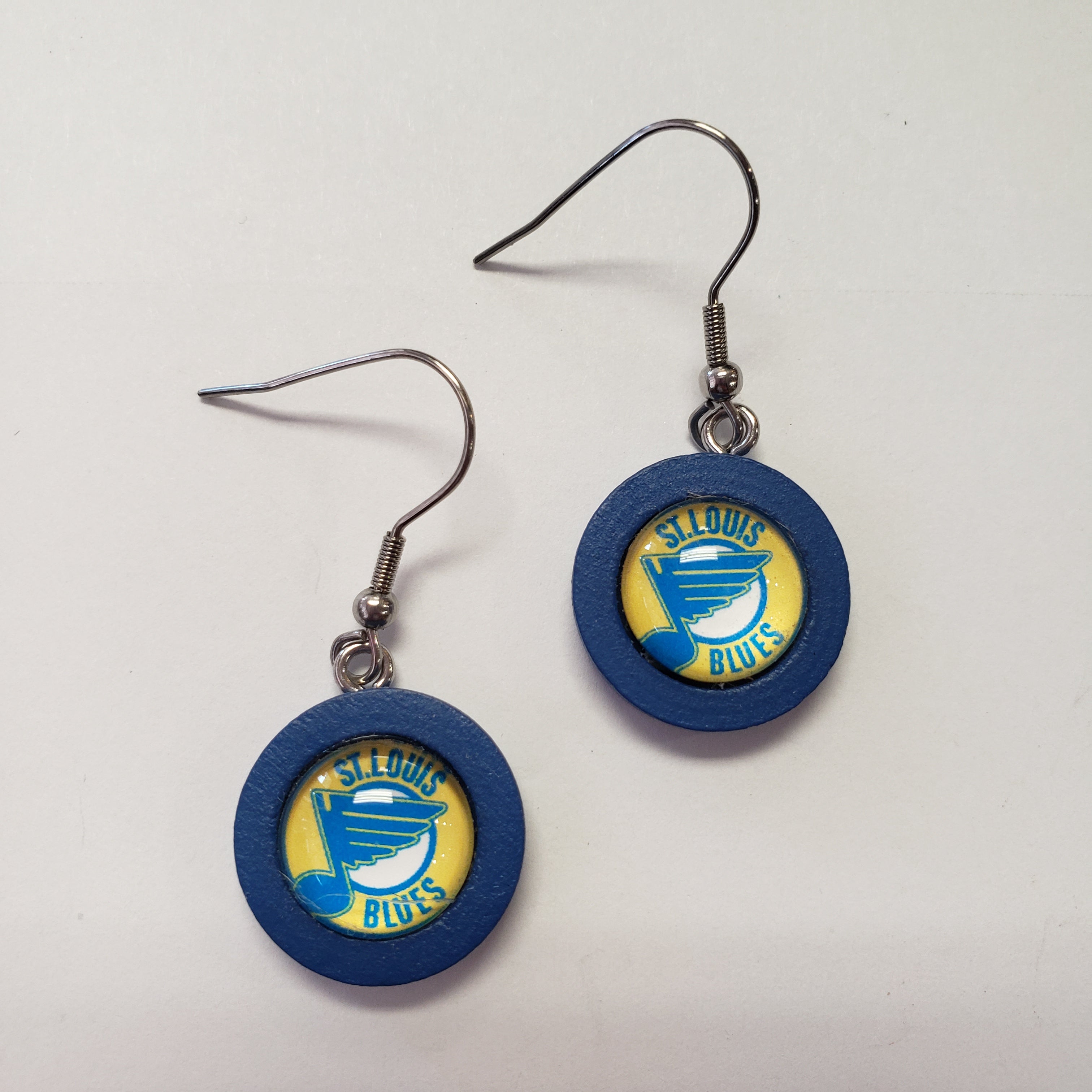 STL Blues Hockey Fan Earrings - More Options!