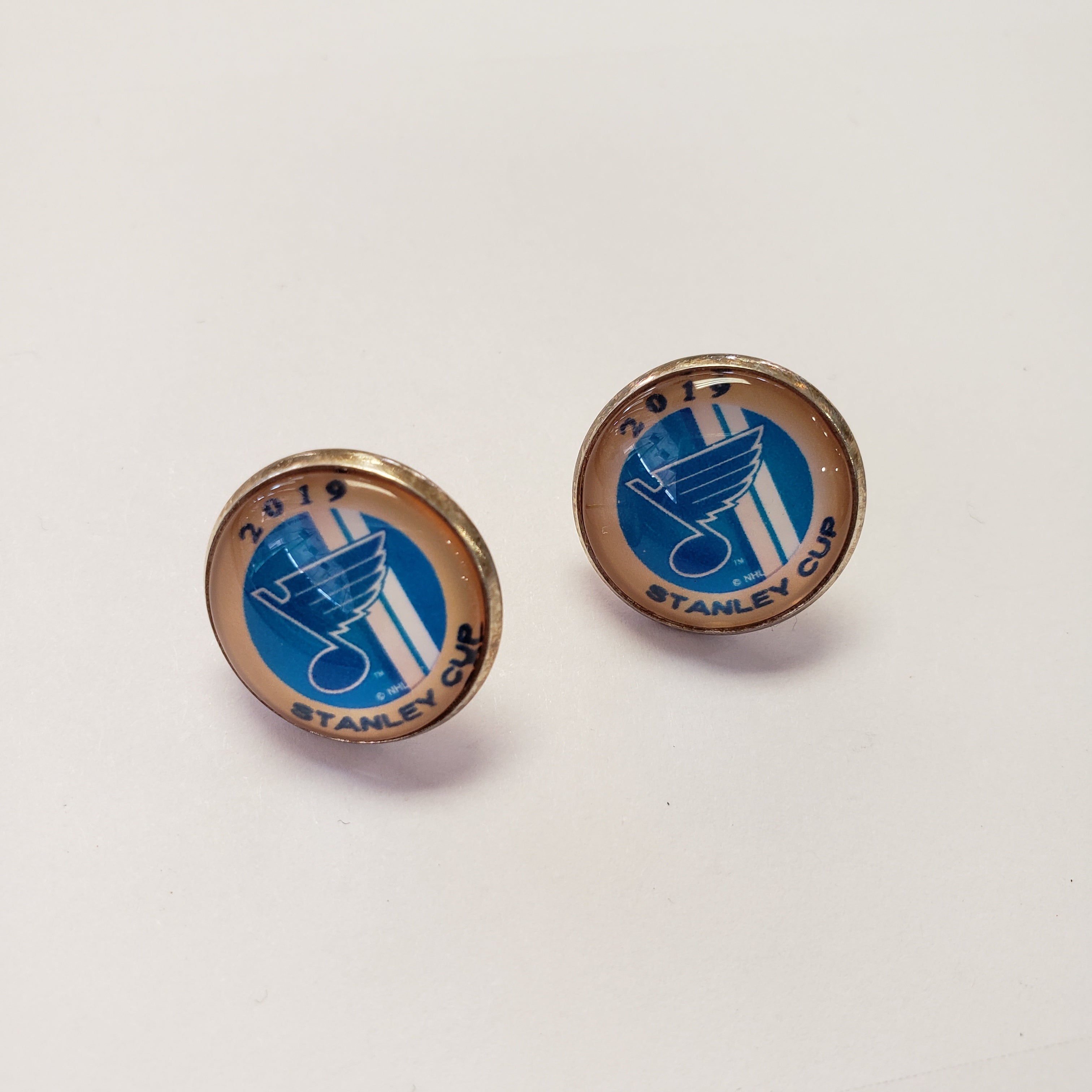 STL Blues Hockey Fan Earrings - More Options!