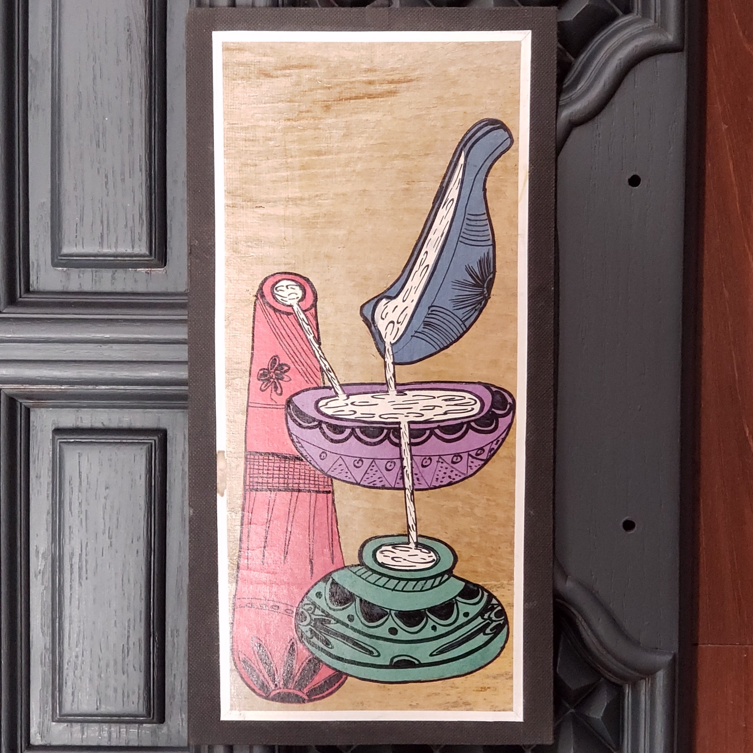 Banana Fibre Art - Uganda