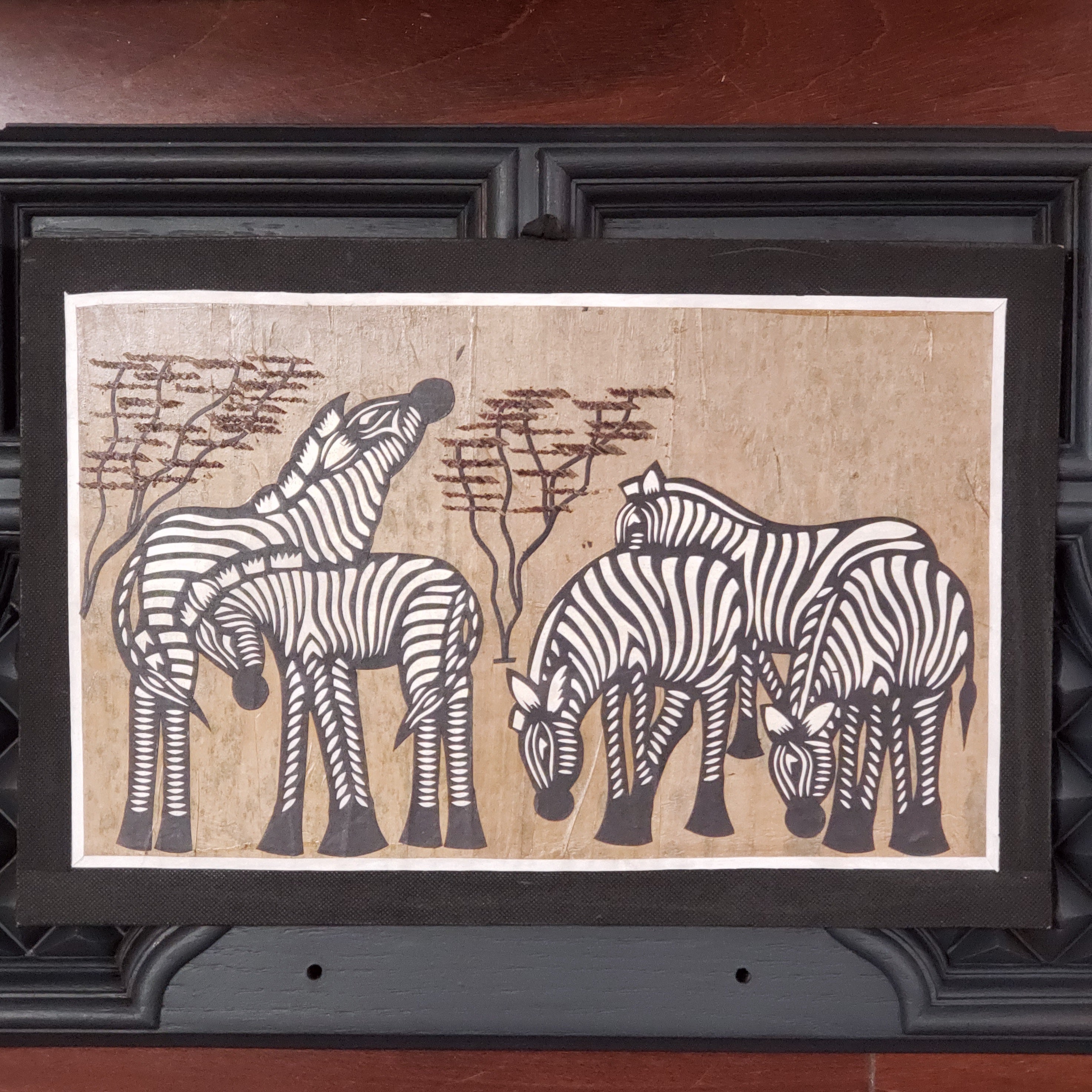 Banana Fibre Art - Uganda