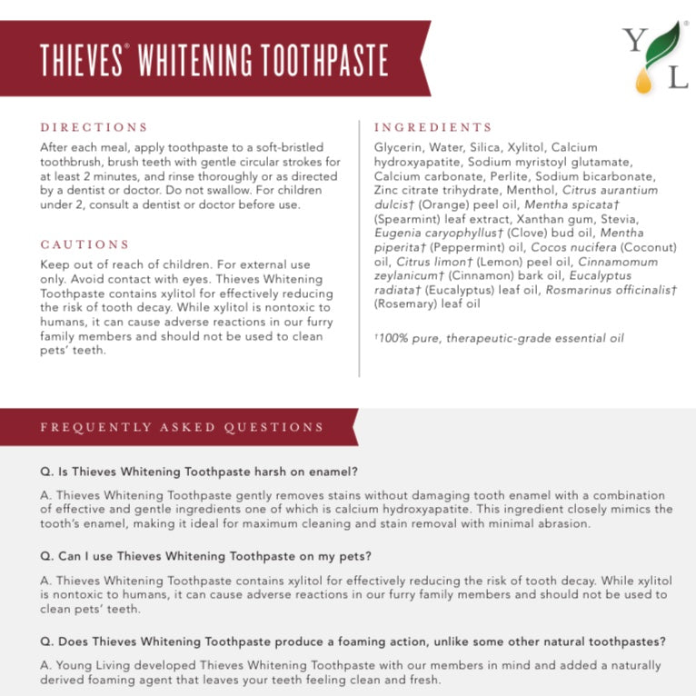 Thieves Products (Young Living Essential Oils)