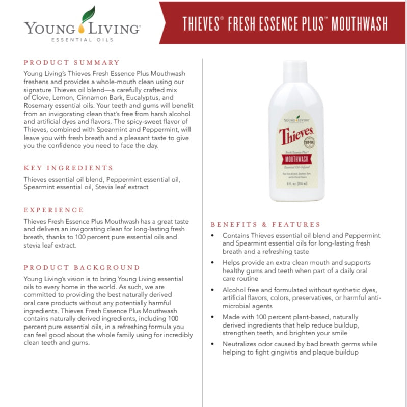 Thieves Products (Young Living Essential Oils)