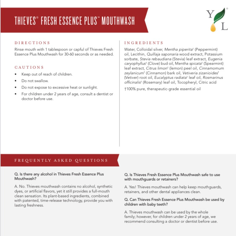 Thieves Products (Young Living Essential Oils)