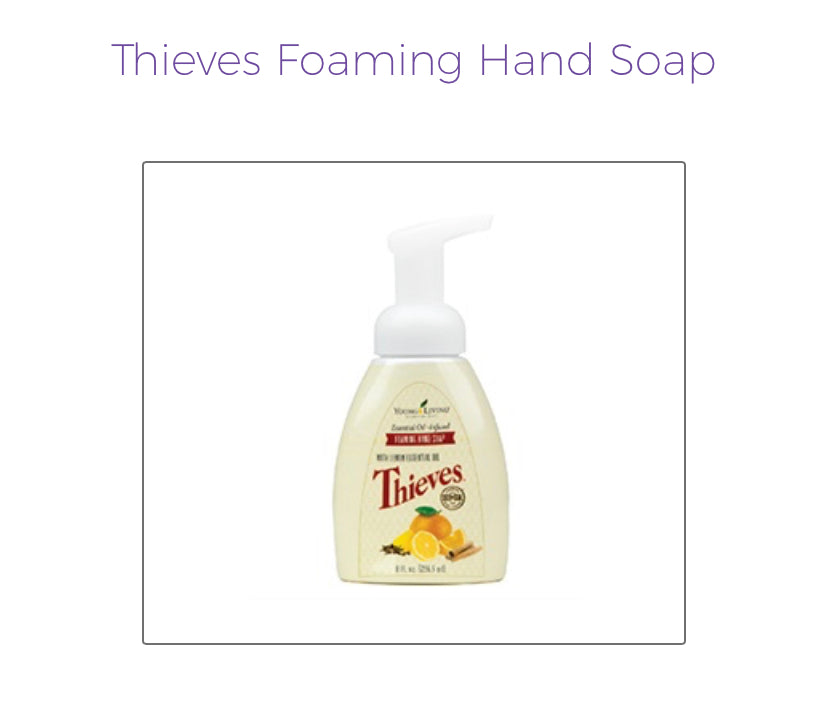 Thieves Products (Young Living Essential Oils)