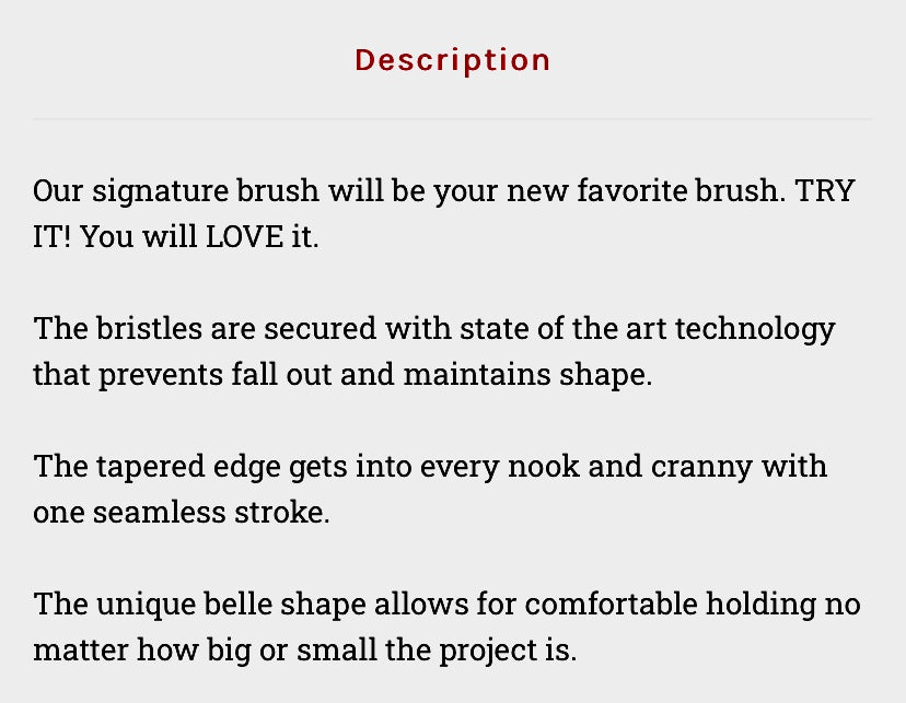 The Belle Brush / Dixie Belle Chalk Mineral Paint