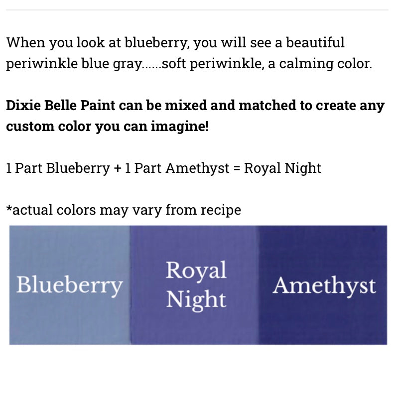 Blueberry  / Dixie Belle Chalk Mineral Paint