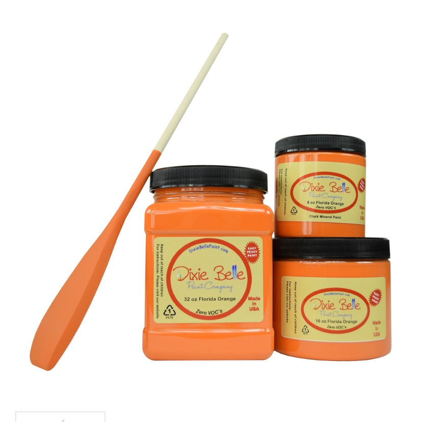 Florida Orange / Dixie Belle Chalk Mineral Paint
