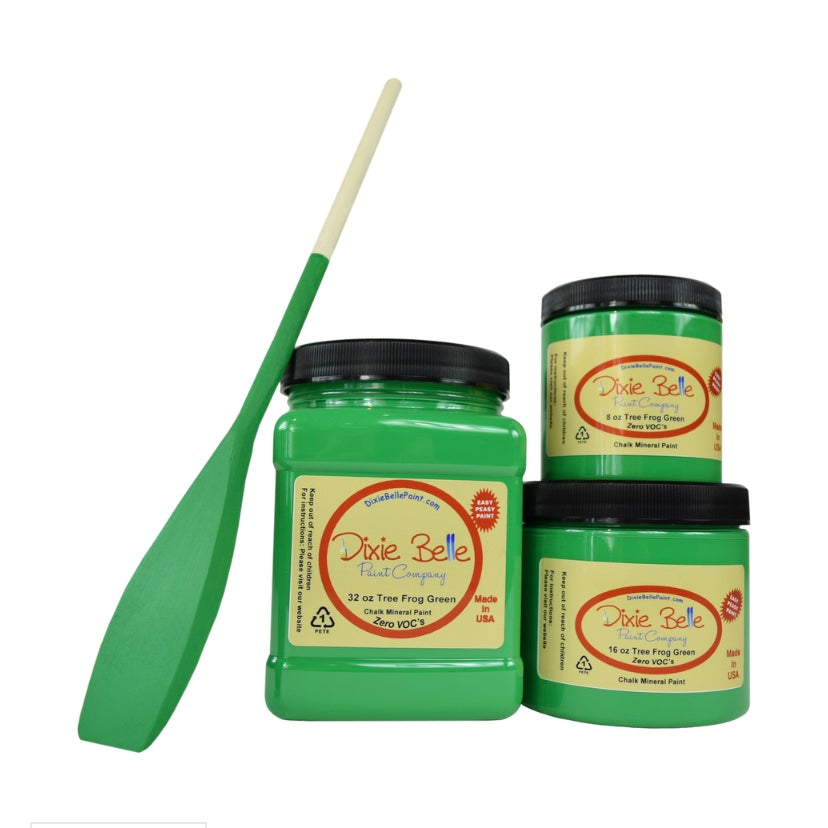 Tree Frog Green / Dixie Belle Chalk Mineral Paint