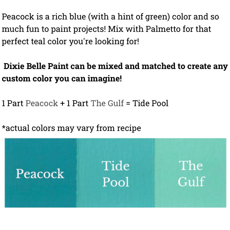 Peacock / Dixie Belle Chalk Mineral Paint
