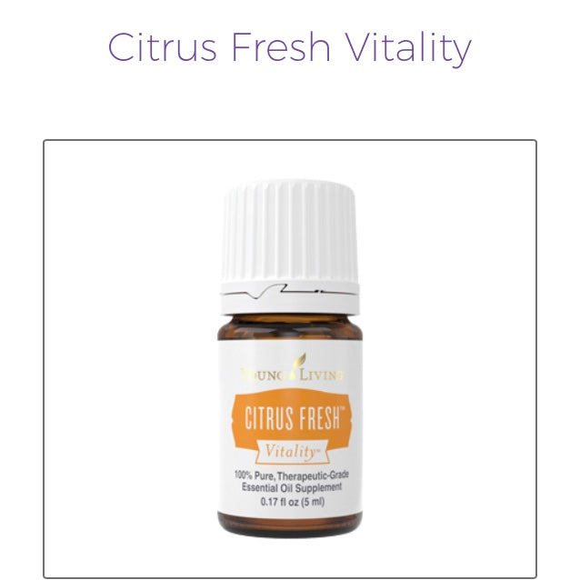 Citrus Fresh Essential Oil (Young Living Essential Oils)