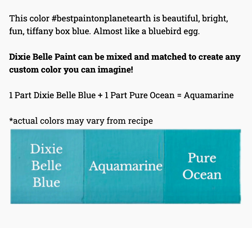 Dixie Belle Blue / Dixie Belle Chalk Mineral Paint
