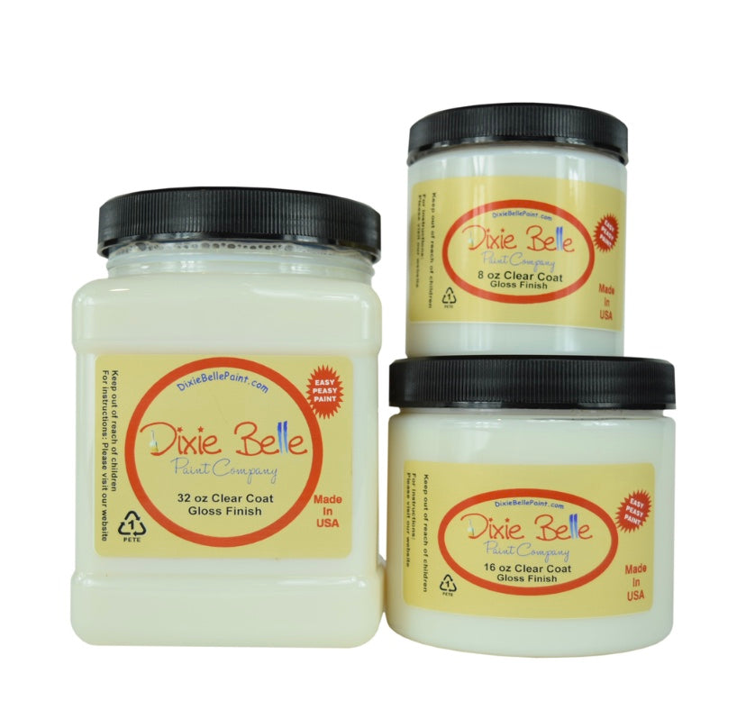 Clear Coat Gloss  / Dixie Belle Chalk Mineral Paint