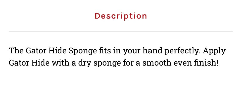 Gator Hide Blue Application Sponge / Dixie Belle Chalk Mineral Paint