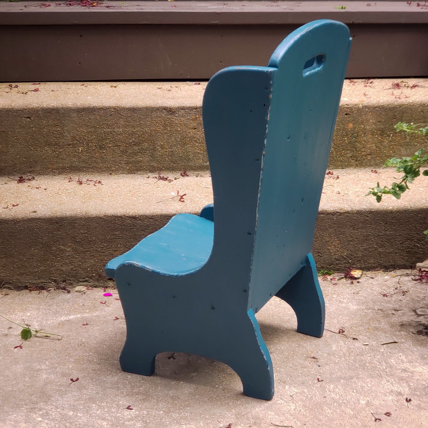 Child's Reading / Time Out Chair - Vintage
