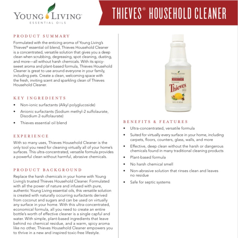 Thieves Products (Young Living Essential Oils)
