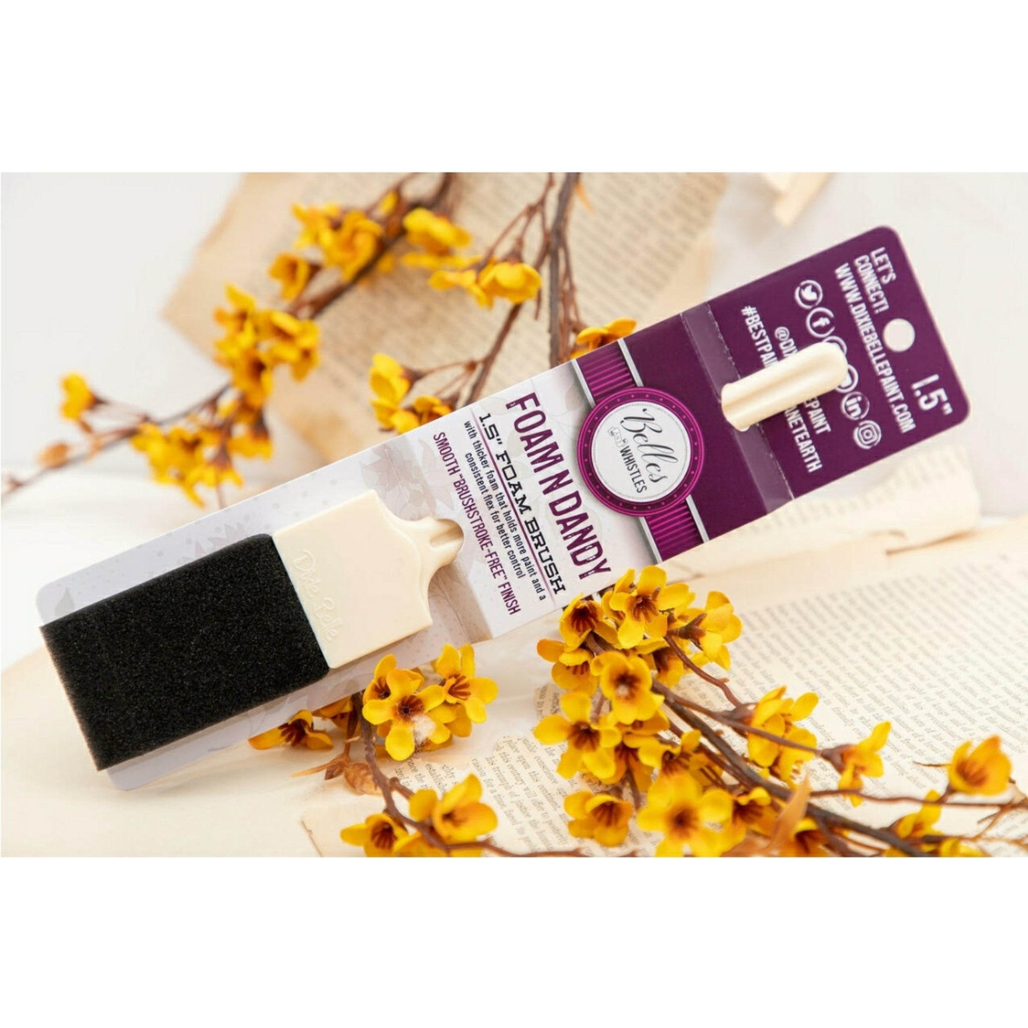 Foam N Dandy Brushes / Dixie Belle Paint Company