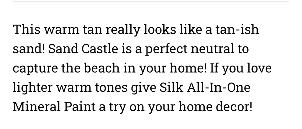 Sun Kissed / Dixie Belle Silk Mineral Paint