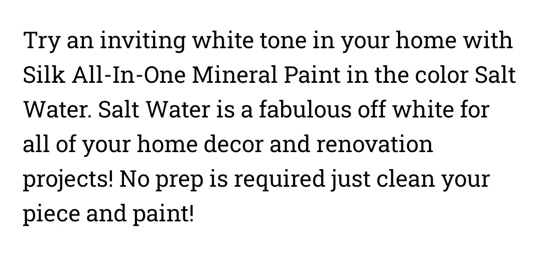 Salt Water / Dixie Belle Silk Mineral Paint
