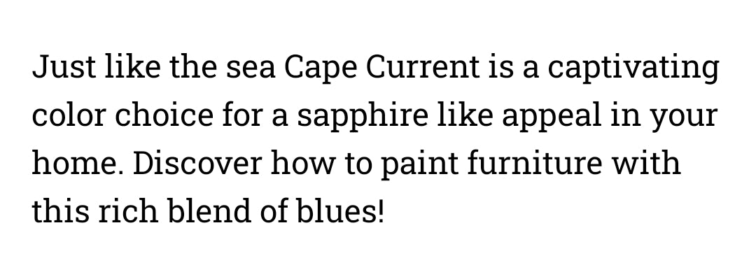 Cape Current / Dixie Belle Silk Mineral Paint