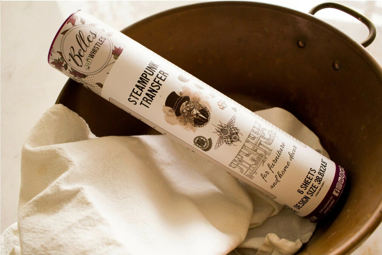 Belles & Whistles brand Transfers from Dixie Belle Paint