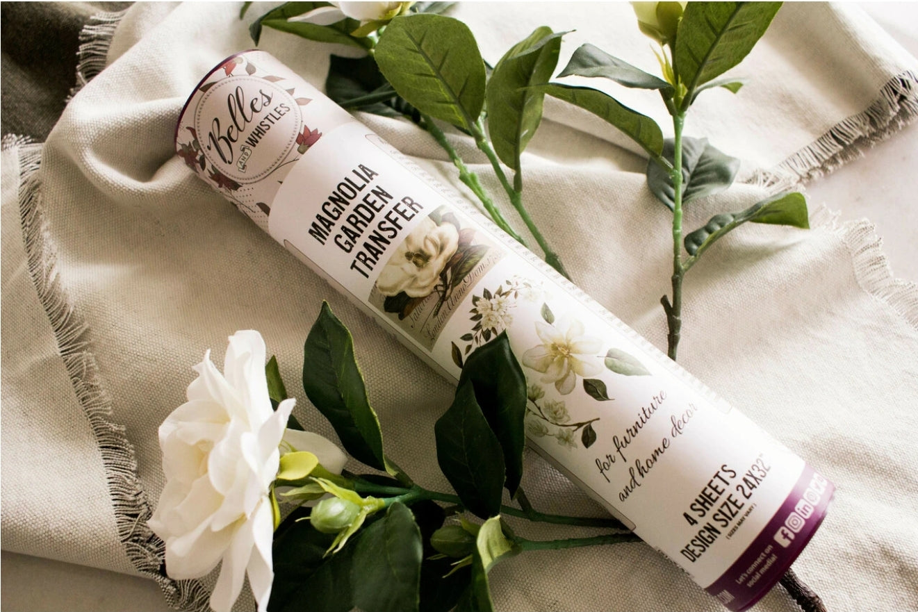 Belles & Whistles brand Transfers from Dixie Belle Paint