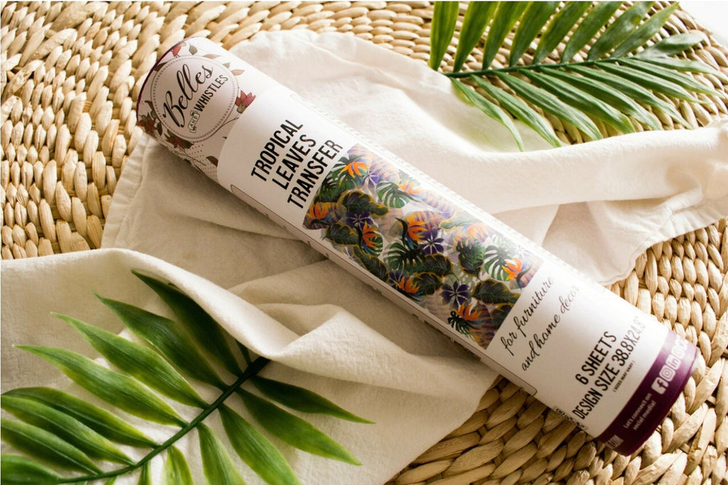 Belles & Whistles brand Transfers from Dixie Belle Paint