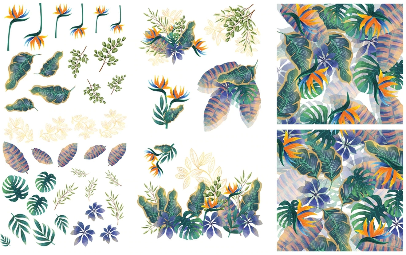 Belles & Whistles brand Transfers from Dixie Belle Paint