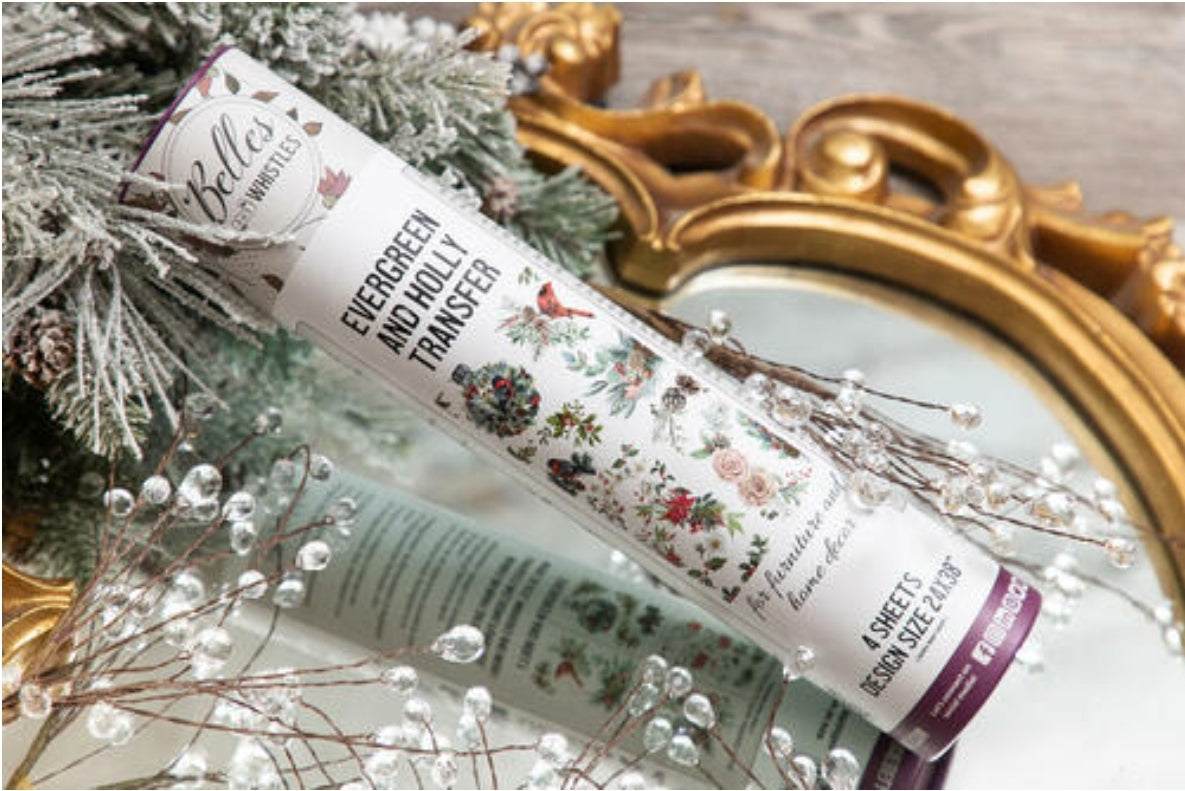 Belles & Whistles brand Transfers from Dixie Belle Paint