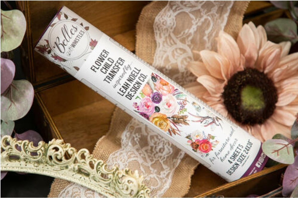 Belles & Whistles brand Transfers from Dixie Belle Paint