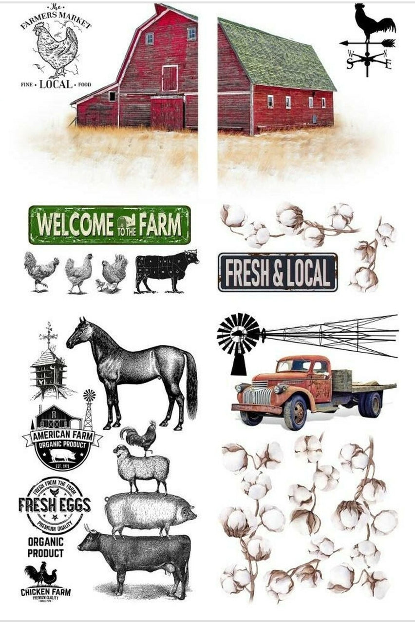 Belles & Whistles brand Transfers from Dixie Belle Paint