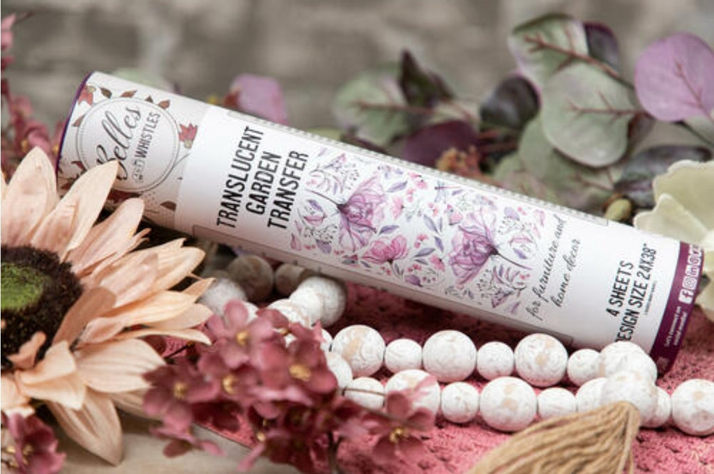 Belles & Whistles brand Transfers from Dixie Belle Paint