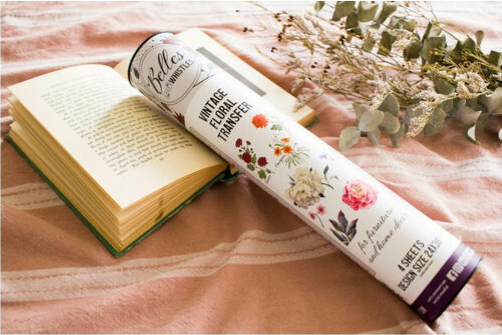 Belles & Whistles brand Transfers from Dixie Belle Paint