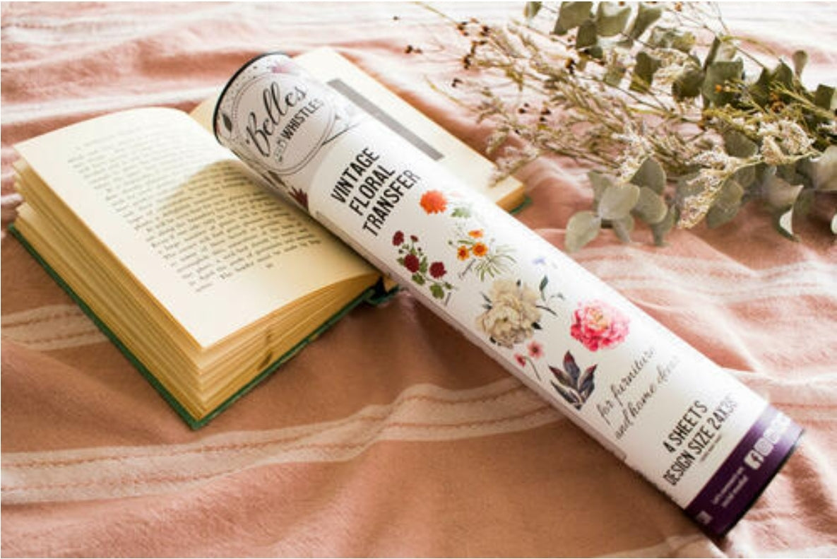 Belles & Whistles brand Transfers from Dixie Belle Paint