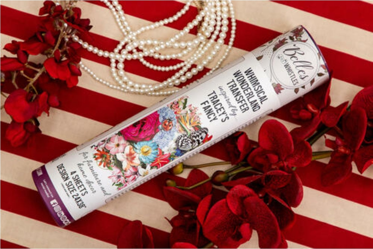 Belles & Whistles brand Transfers from Dixie Belle Paint